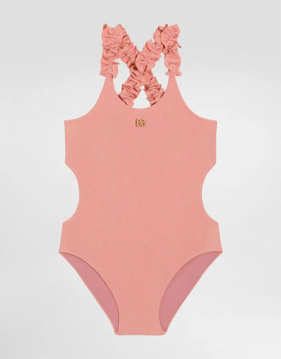 ONE-PIECE SWIMSUIT IN PINK