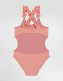 ONE-PIECE SWIMSUIT IN PINK