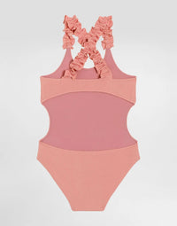 ONE-PIECE SWIMSUIT IN PINK