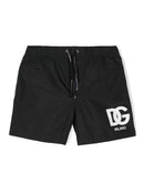 mid length boxer in black