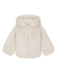 cream blouson