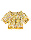 top yellow majolica