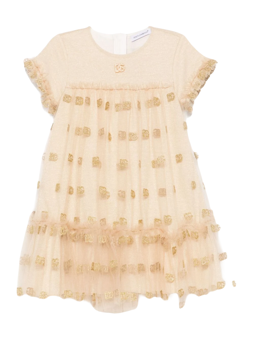 dress shortslv+pants in gold