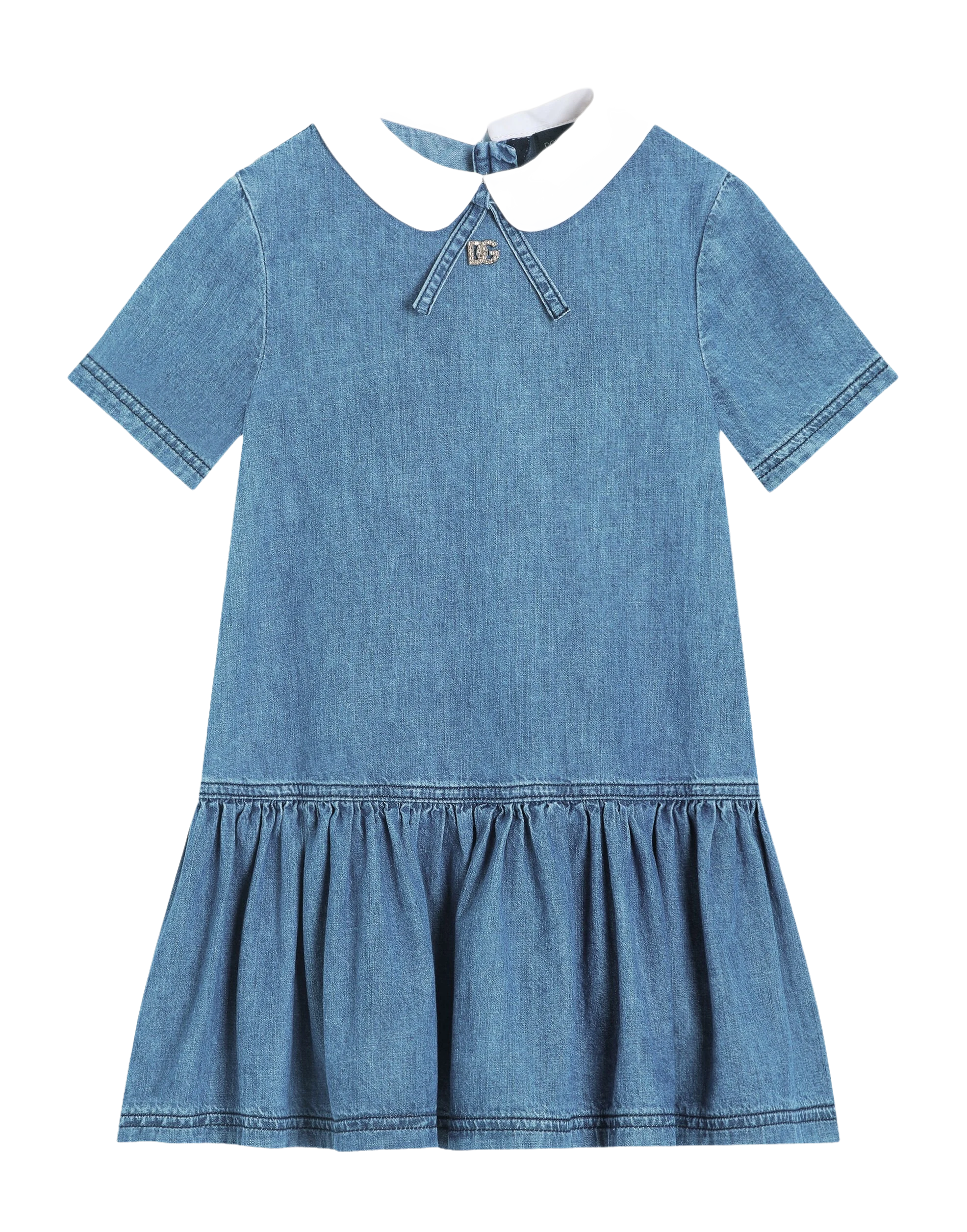 BLUE DENIM DRESS