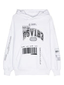 HOODED SWEATSHIRT IN WHITE