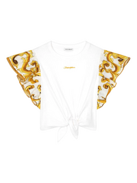 maiolica yellow t-shirt