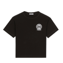 BLACK T-SHIRT WITH DG LOGO FOR BOYS