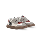 DG LOW-TOP VELCRO SNEAKERS IN GREY