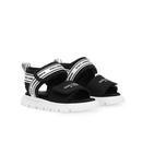 VELCRO BLACK SANDALS