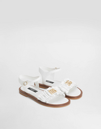 SANDALS IN WHITE