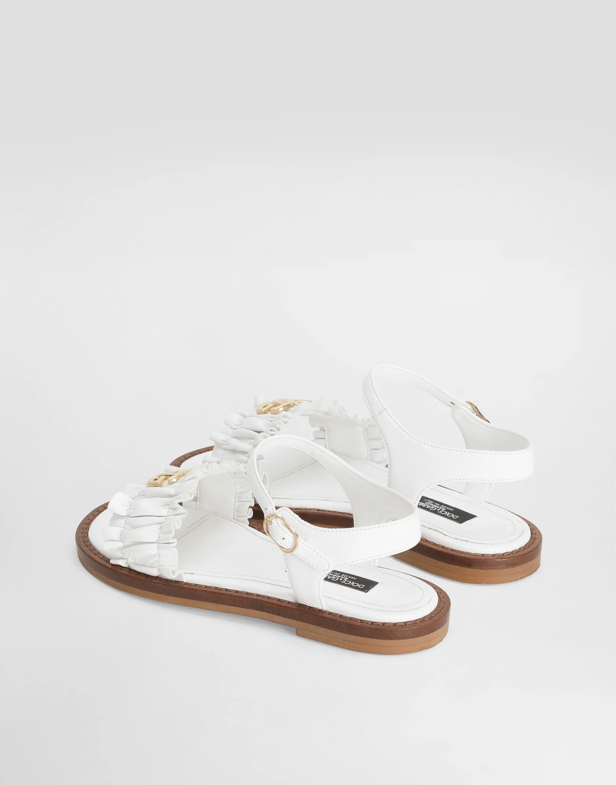 SANDALS IN WHITE