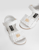 SANDALS IN WHITE