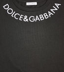 LOGO-PRINT CREWNECK T-SHIRT FOR GIRLS