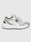 LOW-TOP SNEAKERS IN GREY&WHITE