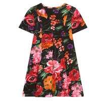 short sleeves dress in black