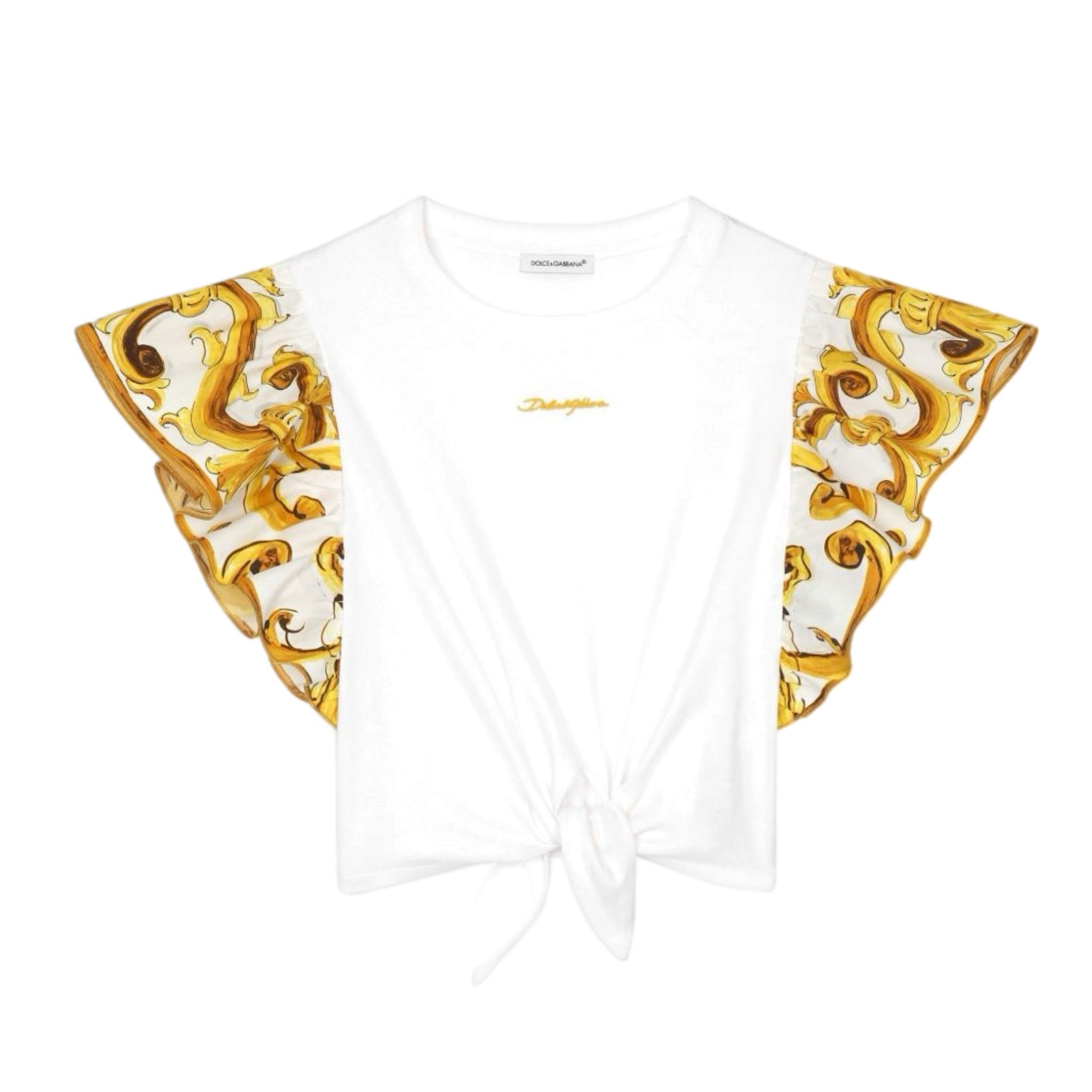 maiolica yellow t-shirt