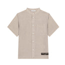 SHORT SLEEVE SHIRT IN BEIGE