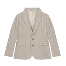 CASUAL JACKET BEIGE STRIPES
