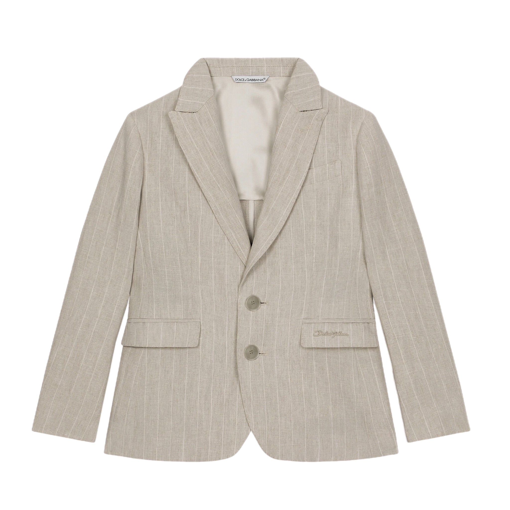 CASUAL JACKET BEIGE STRIPES