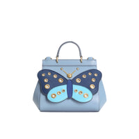 shoulder bag in blue