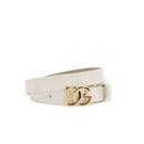 classic belt in milk