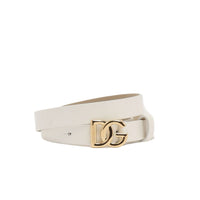 classic belt in milk