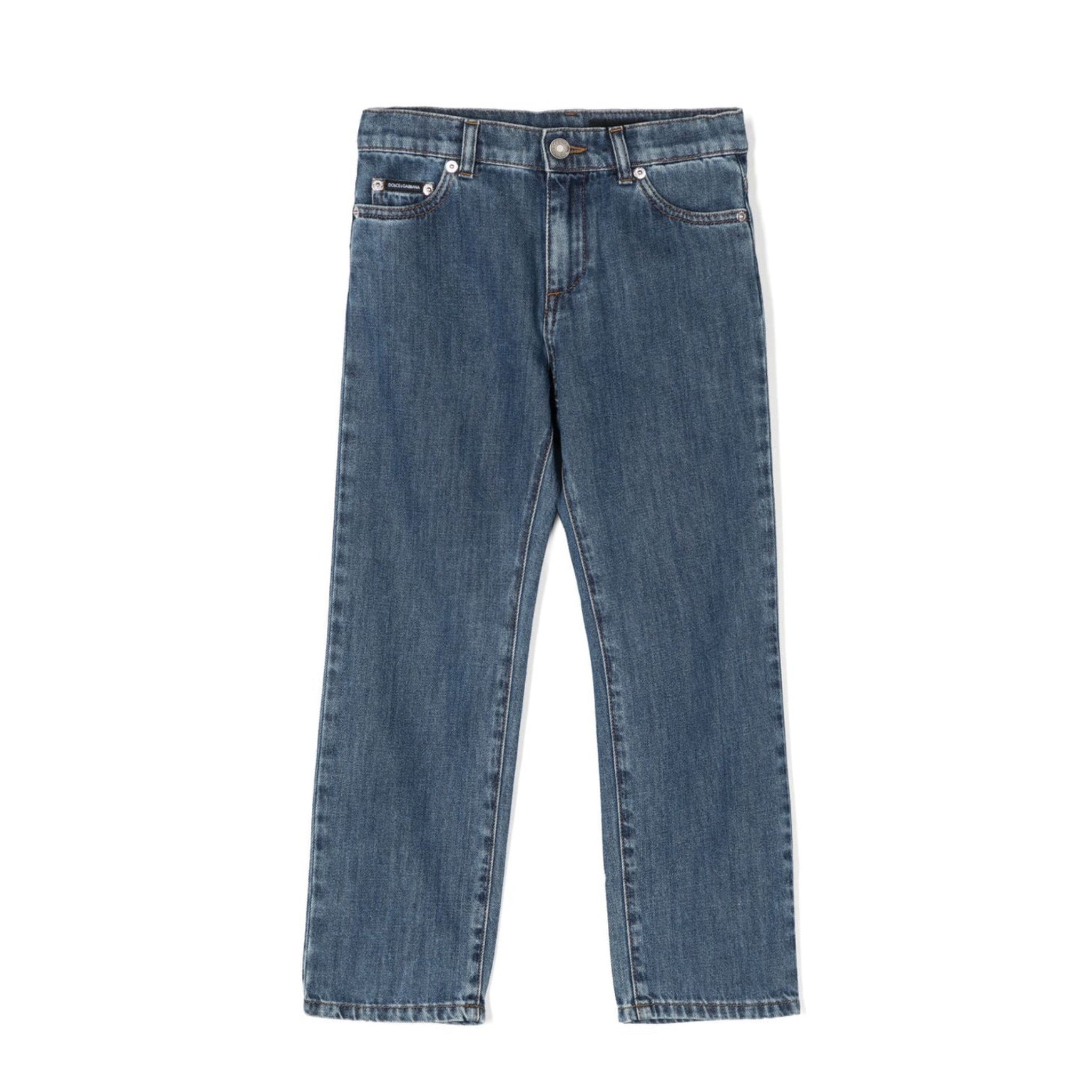 5 pockets trousers in blue