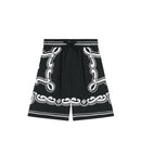 bermudas in black