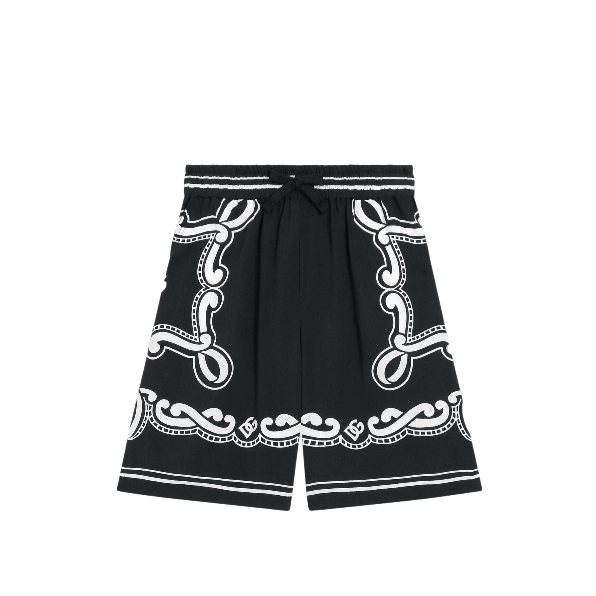 bermudas in black