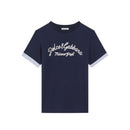 blue t-shirt