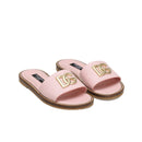 FLAT LOGO SLIDES IN PINK