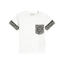 MAJOLICA-PRINT SHORT-SLEEVED T-SHIRT FOR BABY BOY