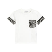 MAJOLICA-PRINT SHORT-SLEEVED T-SHIRT FOR BABY BOY