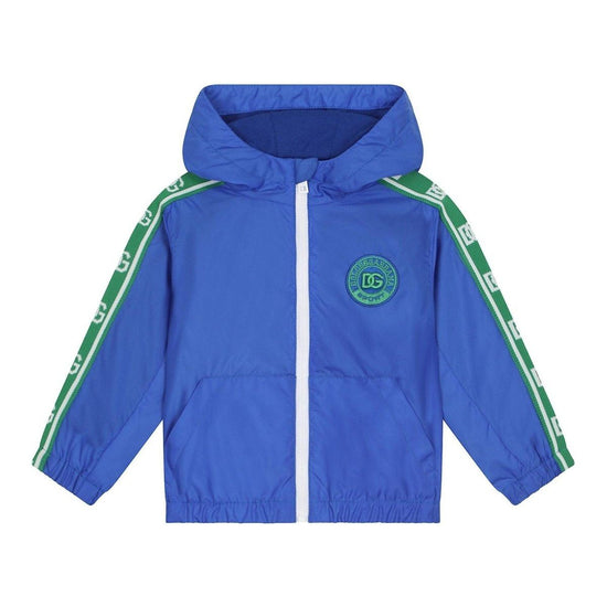 BLUE WINDBREAKER FOR BABY BOYS