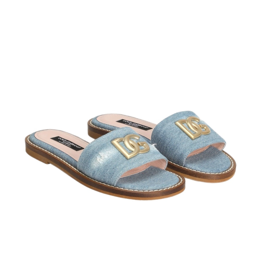 FLAT SLIDES IN BLUE