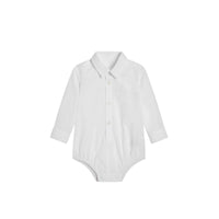 LONG SLEEVES BODY IN WHITE