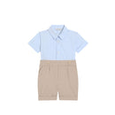 SHORT SLEEVES ROMPER IN MULTICOLOUR