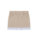 BERMUDAS IN BEIGE