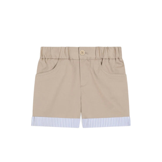 BERMUDAS IN BEIGE