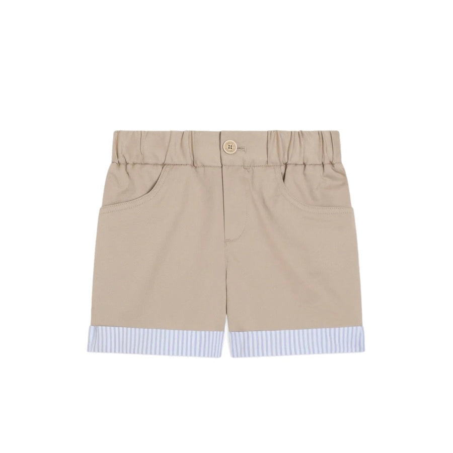 BERMUDAS IN BEIGE