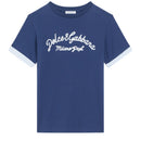 T-SHIRT IN BLUE