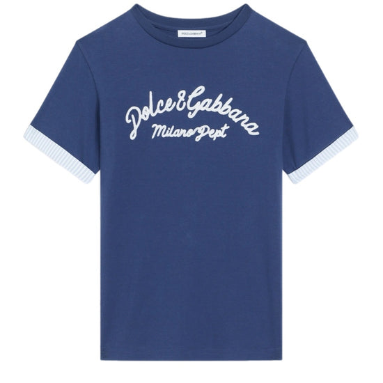 T-SHIRT IN BLUE