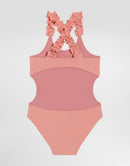 ONE-PIECE SWIMSUIT IN PINK