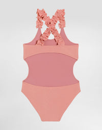 ONE-PIECE SWIMSUIT IN PINK