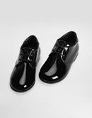 LACE-UPS IN BLACK