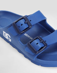 SLIDES IN ROYAL BLUE