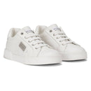 low lace white sneaker