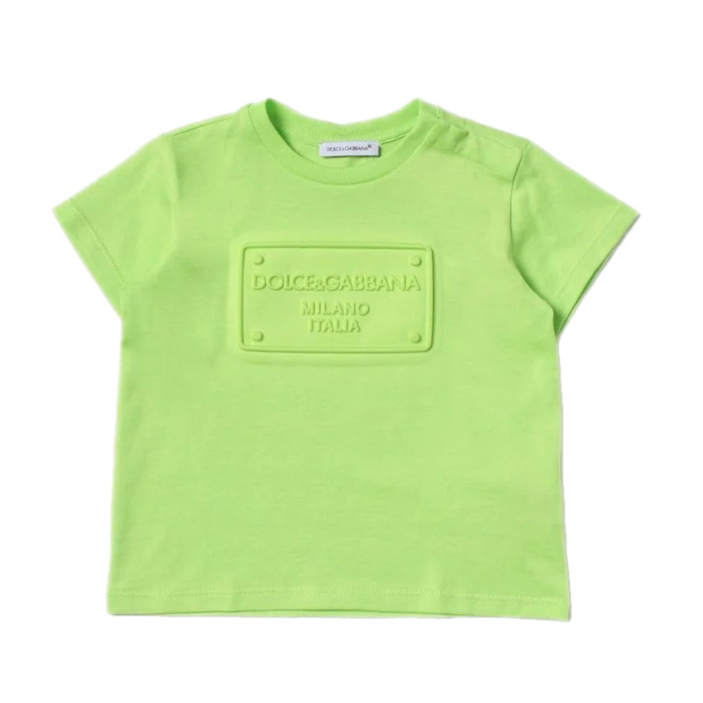 baby boy green t-shirt