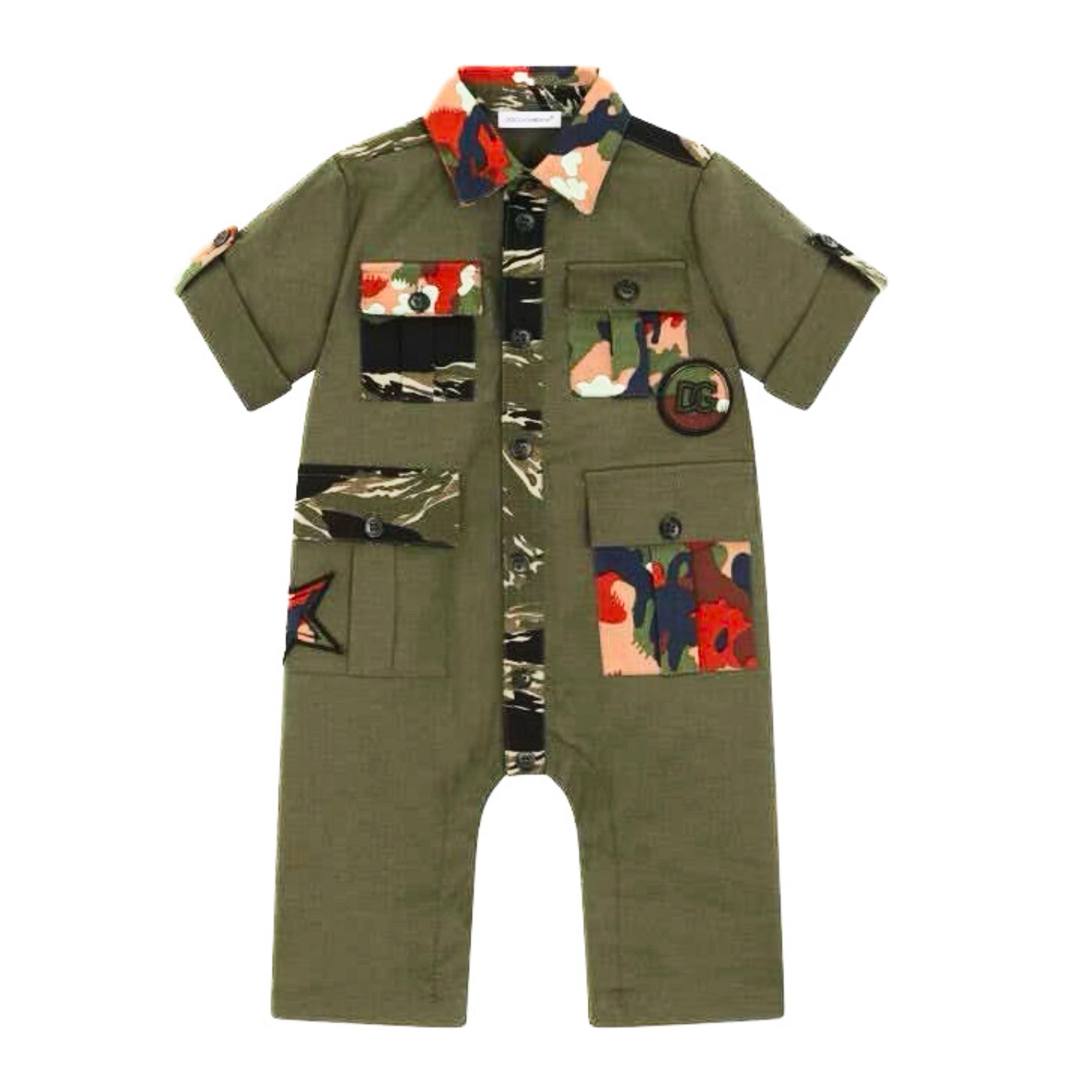 camouflage romper