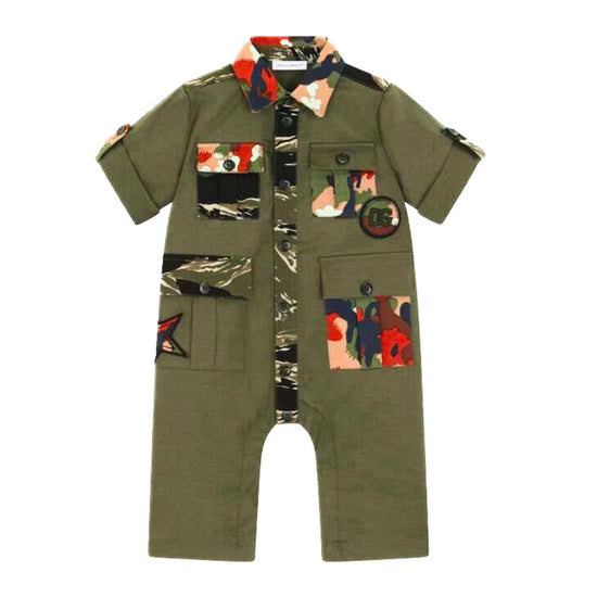 CAMOUFLAGE ROMPER
